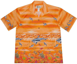 Ky's Great White Shark Hawaiian Shirt