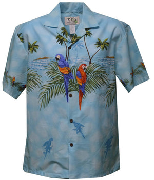 Parrot Paradise Hawaiian Shirt