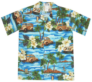 Woody and Boat Boy's Hawaiian Shirt