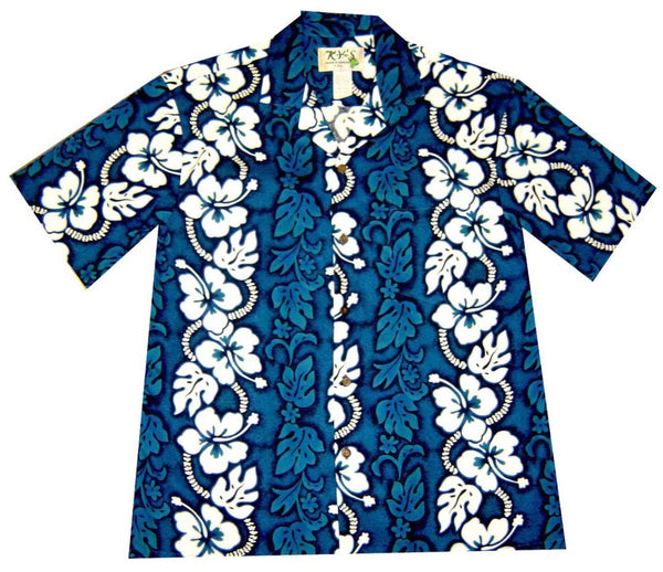 Ky's Hibiscus Lei Hawaiian Shirt