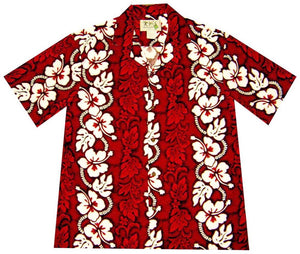 Ky's Hibiscus Lei Hawaiian Shirt