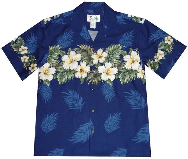 Ky's Hibiscus Row (Colored) Hawaiian Shirt