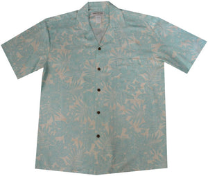 Ky's Hidden Hibiscus Garden Rayon Hawaiian Shirt