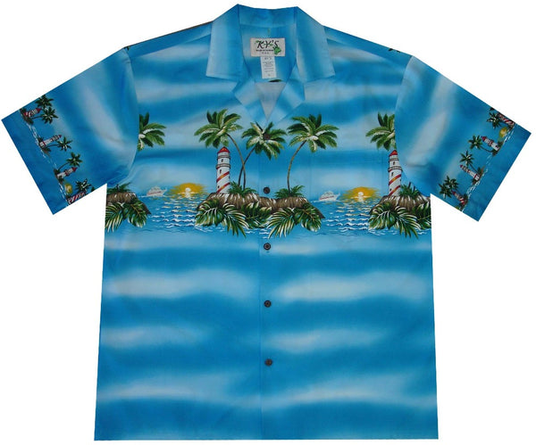 Ky's Lighthouse Island Hawaiian Shirt