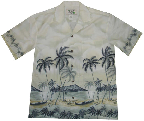 Ky's Palm Tree Beach Hawaiian Shirt