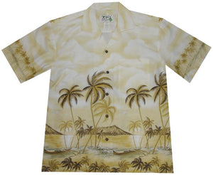 Ky's Palm Tree Beach Hawaiian Shirt