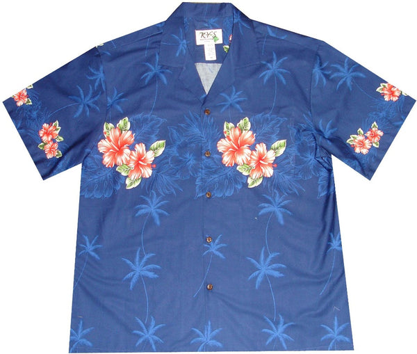 Ky's Pink Hibiscus Hawaiian Shirt