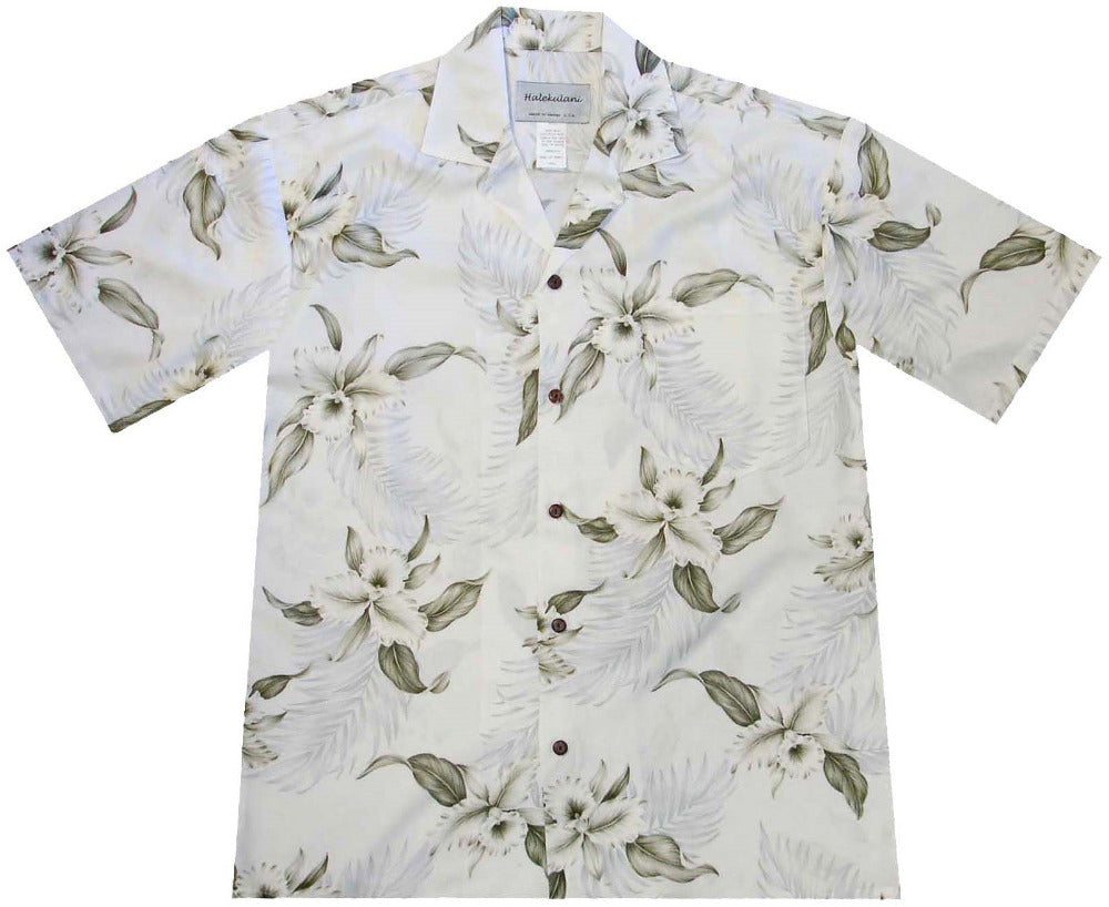 Retro Oasis Rayon Men's Hawaiian Shirt