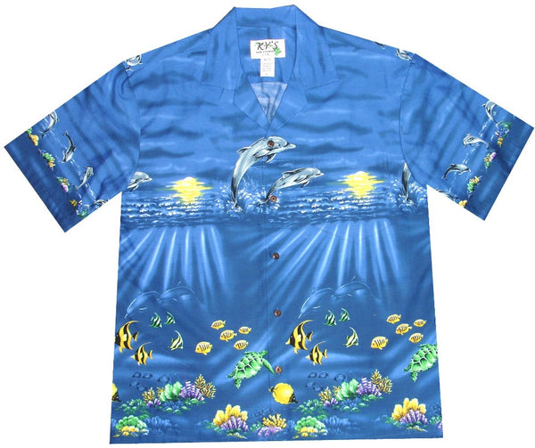 Ky's Sunshine Dolphin Hawaiian Shirt