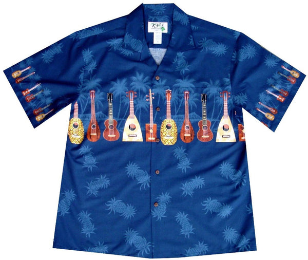 Ky's Ukulele Collection Hawaiian Shirt