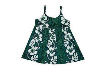 Hibiscus Lei Girl's Hawaiian Bungee Dress