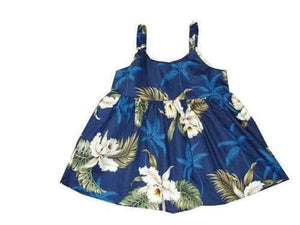 Classic Orchid Girl's Hawaiian Bungee Dress