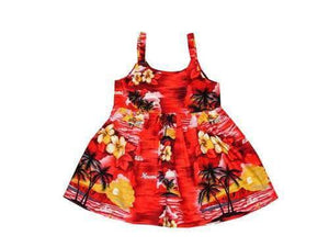 Classic Discovery Girl's Hawaiian Bungee Dress