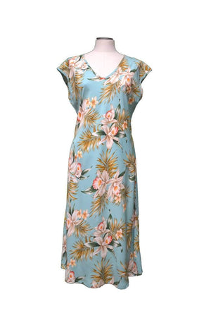 Blooming Orchid Hawaiian Paradise Dress