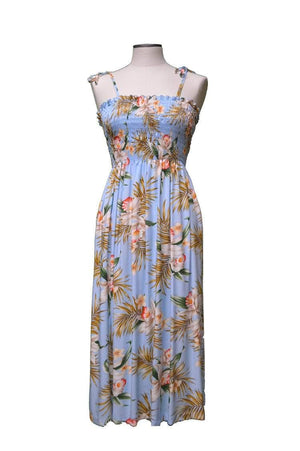 Blooming Orchid Hawaiian Tube Dress