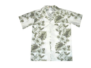 Boy's Hawaiian Shirts Floral Lei Boy's Hawaiian Shirt
