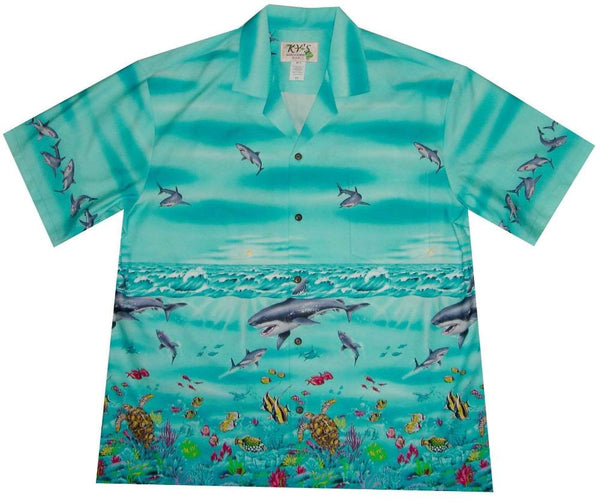 Ky's Great White Shark Hawaiian Shirt