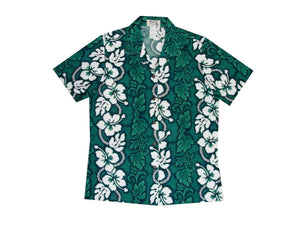 Hibiscus Lei Women's Hawaiian Shirt