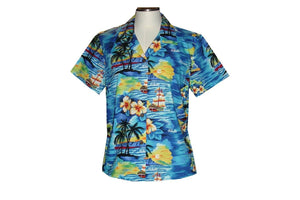 Classic Discovery Girl's Hawaiian Blouse