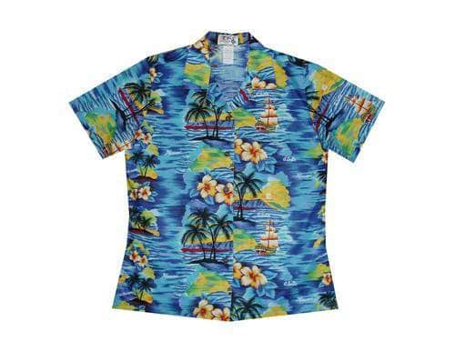 Classic Discovery Women's Hawaiian Shirt