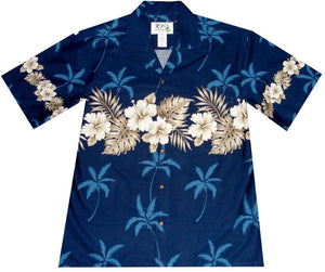 Ky's Hibiscus Row Hawaiian Shirt
