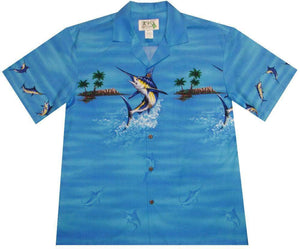 Ky's Jumping Marlin Hawaiian Shirt