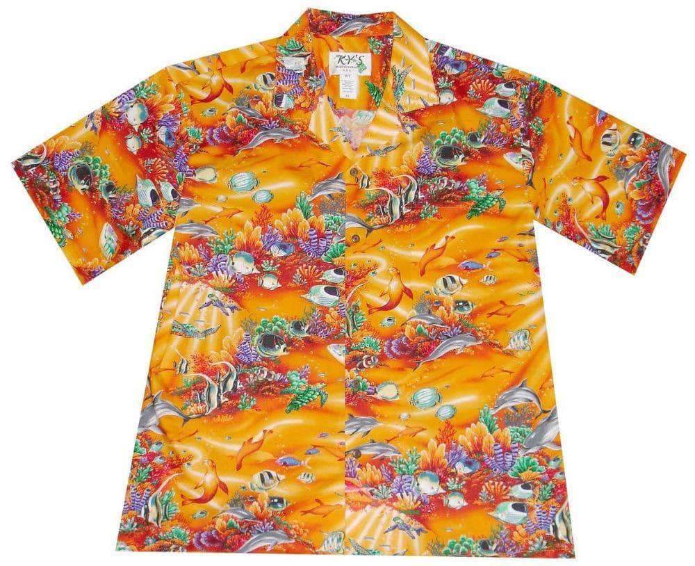 PLA Original Camicia Hawaiana Isole Island Beige PLA Original Camicia Hawaiana Isole Island Beige