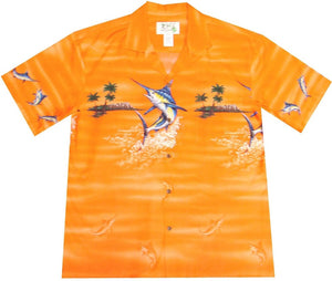 Ky's Jumping Marlin Hawaiian Shirt