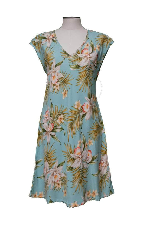 Blooming Orchid Hawaiian Short Paradise Dress