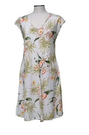 Blooming Orchid Hawaiian Short Paradise Dress