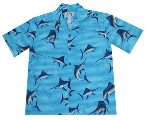 Ky's Marlin Fever Hawaiian Shirt