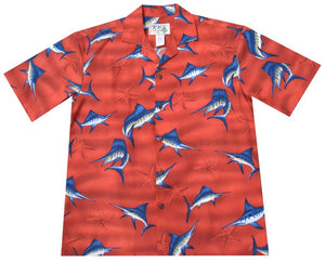 Ky's Marlin Fever Hawaiian Shirt