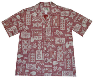 Ky's Tradional Tapa Hawaiian Shirt