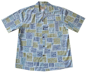 Ky's Tribal Tapa Box Hawaiian Shirt