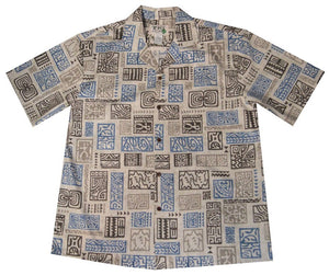 Ky's Tribal Tapa Box Hawaiian Shirt