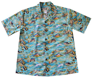 Ky's Tropical Sea Life Hawaiian Shirt