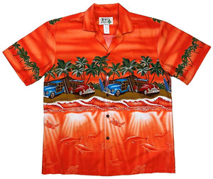 Ky's Woody Paradise Hawaiian Shirt