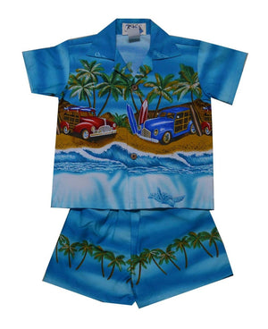 Woody Vacation Boy's Cabana Set