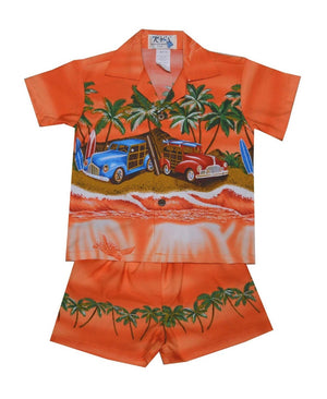 Woody Vacation Boy's Cabana Set